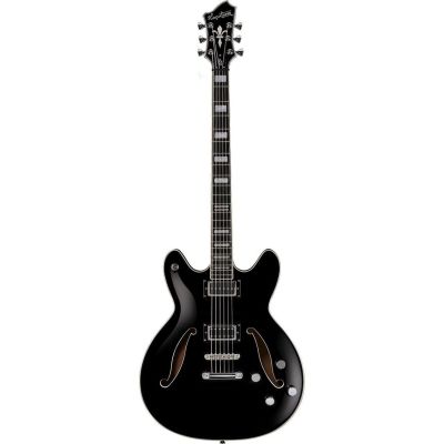 Hagstrom Viking Dlx Baritone Blk