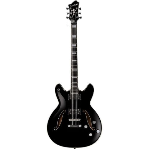 Hagstrom Viking Dlx Baritone Blk