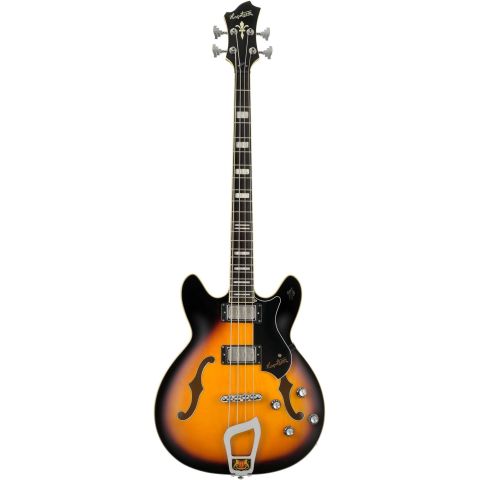 Hagstrom Viking Bass Tobacco Sunburst