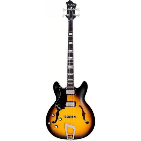 Hagstrom Viking Bass Tobacco Sunburst...