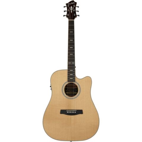 Hagstrom Orsa II Dreadnought CE Nat