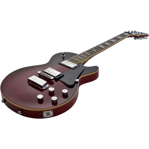 Hagstrom Super Swede Crimson Flame