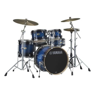 Yamaha Stage Custom Birch Standard Deep Blue Sunburst + HW680