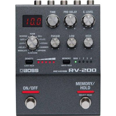 Boss RV200 Reverb Pedal de Guitarra