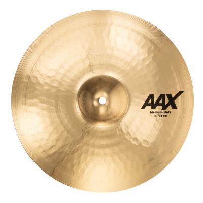 SABIAN 15" AAX Medium Hi-Hats Brilliant Finish