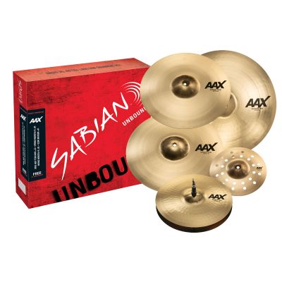 SABIAN AAX Praise AND Worship Pack Brilliant Finish. Aero Splash10". Hi-Hats 14" Medium. Crash 16" P