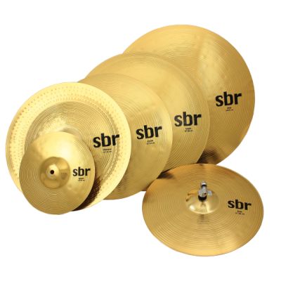 SABIAN SBR Super Set. Splash 10", Hit-Hat 14", Crash 16",18" China 16", Ride 20"
