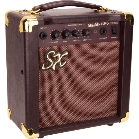SX AGA1065 Combo De Guitarra Acústica...