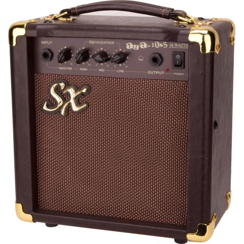 SX AGA1065 Combo De Guitarra Acústica...