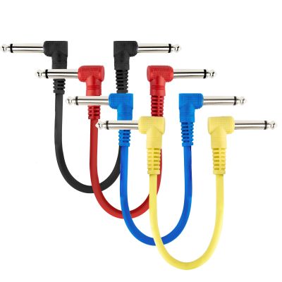 SX SZCA1 Pack 4 Latiguillos Guitarra 20CM