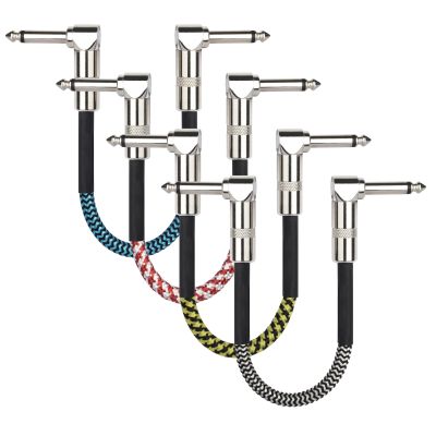 SX SZCA2 Pack 4 Latiguillos Guitarra 20CM