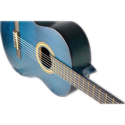 Valencia VC204TBU Transparent Blue...