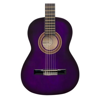 Valencia VC103PPS Purple Guitarra Clásica 3/4 2