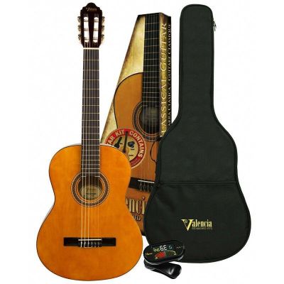 Valencia Guitarra Clásica VC104K Nat Funda Y TUV1