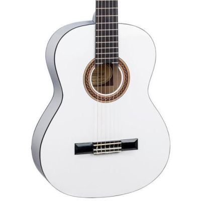 Valencia VC103WT Guitarra Clásica 3/4 Blanca 2