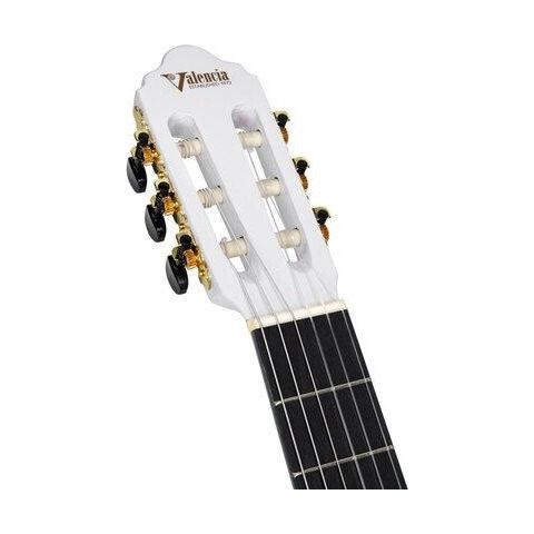 Valencia VC104WT Guitarra Clásica Blanca