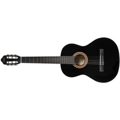 Valencia VC103L Zurda Negra Guitarra Clásica 3/4 Cadete