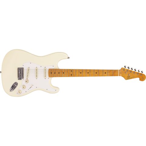 SX Guitarra Eléctrica St 3/4 Blanca