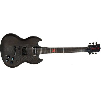 SX SG Pirate Guitarra Eléctrica Negra