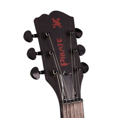 SX SG Pirate Guitarra Eléctrica Negra 2