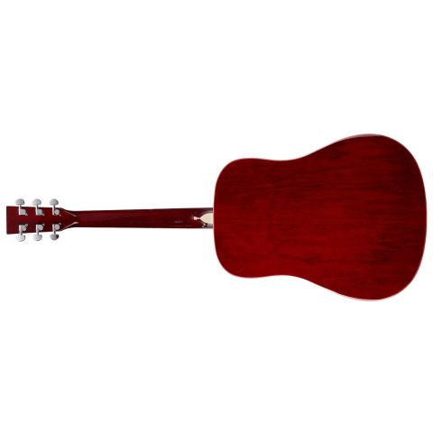 SX SD204TRD Trans Guitarra Acústica Red