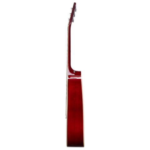 SX SD204TRD Trans Guitarra Acústica Red
