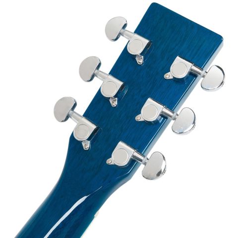 SX SD104 Guitarra Acústica Azul...