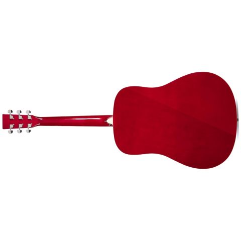 SX SD104 Guitarra Acústica Roja...