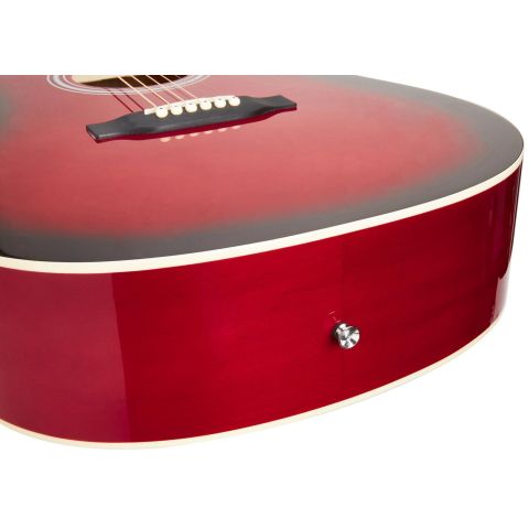 SX SD104 Guitarra Acústica Roja...