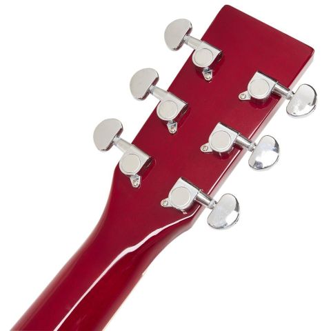 SX SD104 Guitarra Acústica Roja...
