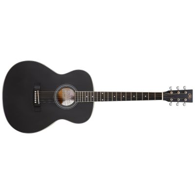 SX SO104 Guitarra Acústica Negra