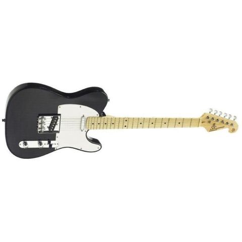 SX Guitarra Eléctrica Telecaster Negra