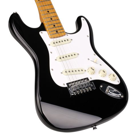 SX Guitarra Eléctrica ST 3/4 Negra