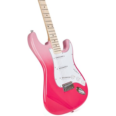 SX SEM1PT Guitarra Eléctrica Pink...