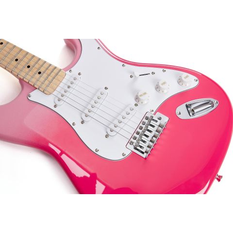 SX SEM1PT Guitarra Eléctrica Pink...