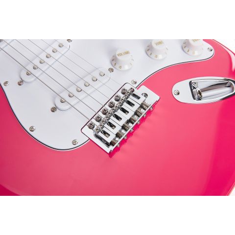 SX SEM1PT Guitarra Eléctrica Pink...
