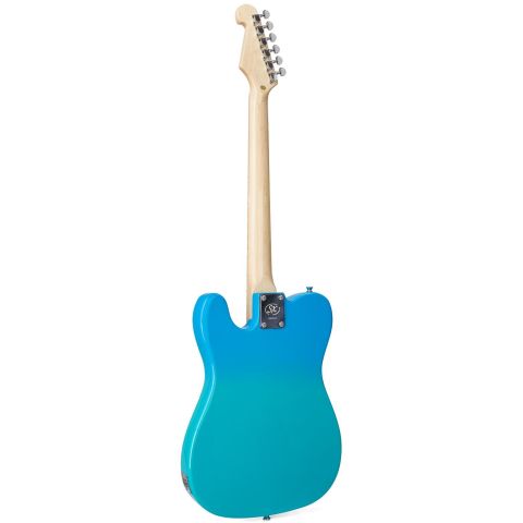 SX SEM2BG Guitarra Eléctrica Blue Glow