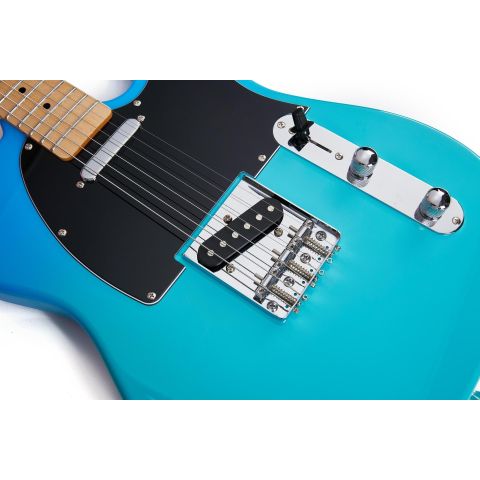 SX SEM2BG Guitarra Eléctrica Blue Glow