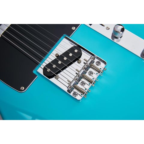 SX SEM2BG Guitarra Eléctrica Blue Glow