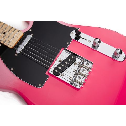 SX SEM2PT Guitarra Eléctrica Pink...