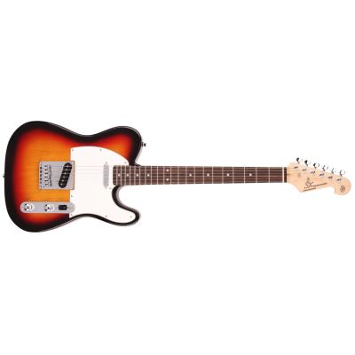 SX ED23Ts Guitarra Eléctrica 3 Tone Sunburst Con Funda
