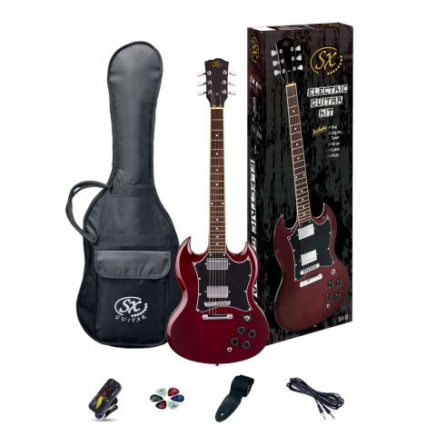SX SE4 Pack Guitarra Eléctrica Trans...