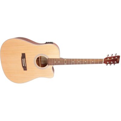 SX SD204CE Guitarra Electroacústica Natural