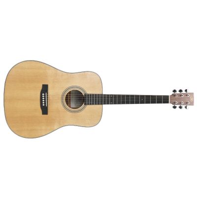 SX SD704E Guitarra Electroacústica Natural