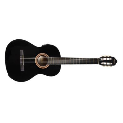 Valencia VC104E Negra Guitarra Electroclásica