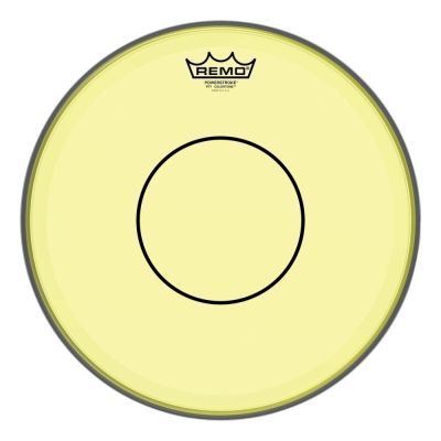 Remo 14" Powerstroke 77 Clear Yellow P7-0314-CT-YE