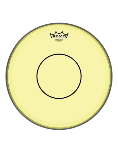 Remo 14" Powerstroke 77 Clear Yellow P7-0314-CT-YE