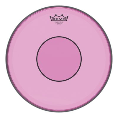 Remo 14" Powerstroke 77 Clear Pink P7-0314-CT-PK