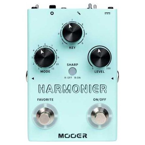 MOOER Pedal de efecto MVP2 HARMONIER