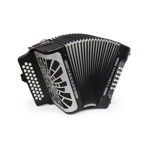 HOHNER COMPADRE FBBEB NEGRO SILVER GRILL